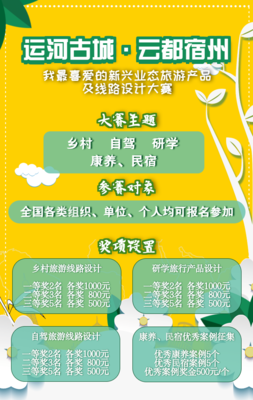 如何為“運河古城·云都宿州”設計驚艷的旅游線路？參賽技巧與創新靈感大放送